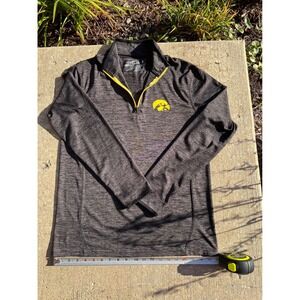 Campus Heritage Iowa Hawkeyes‎ Quarter Zip Pullover Sweatshirt Women's Size S